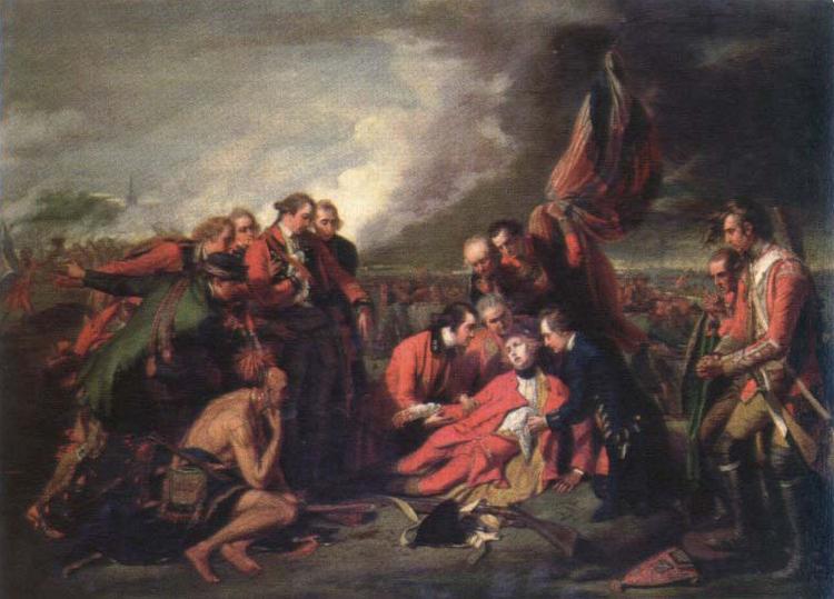 Benjamin West the death of general wolfe Sweden oil painting art